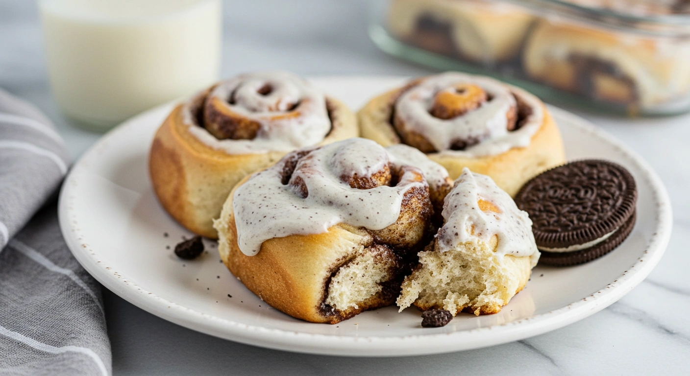 Oreo Cinnamon Rolls - secondary view